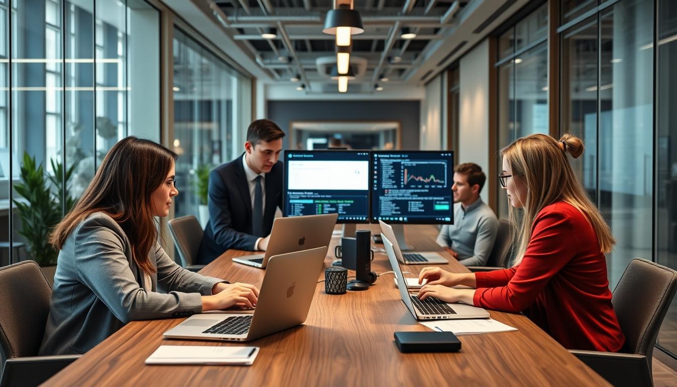 Business data analysis and visualization systems